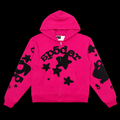 Sp5der Pink Hoodie
