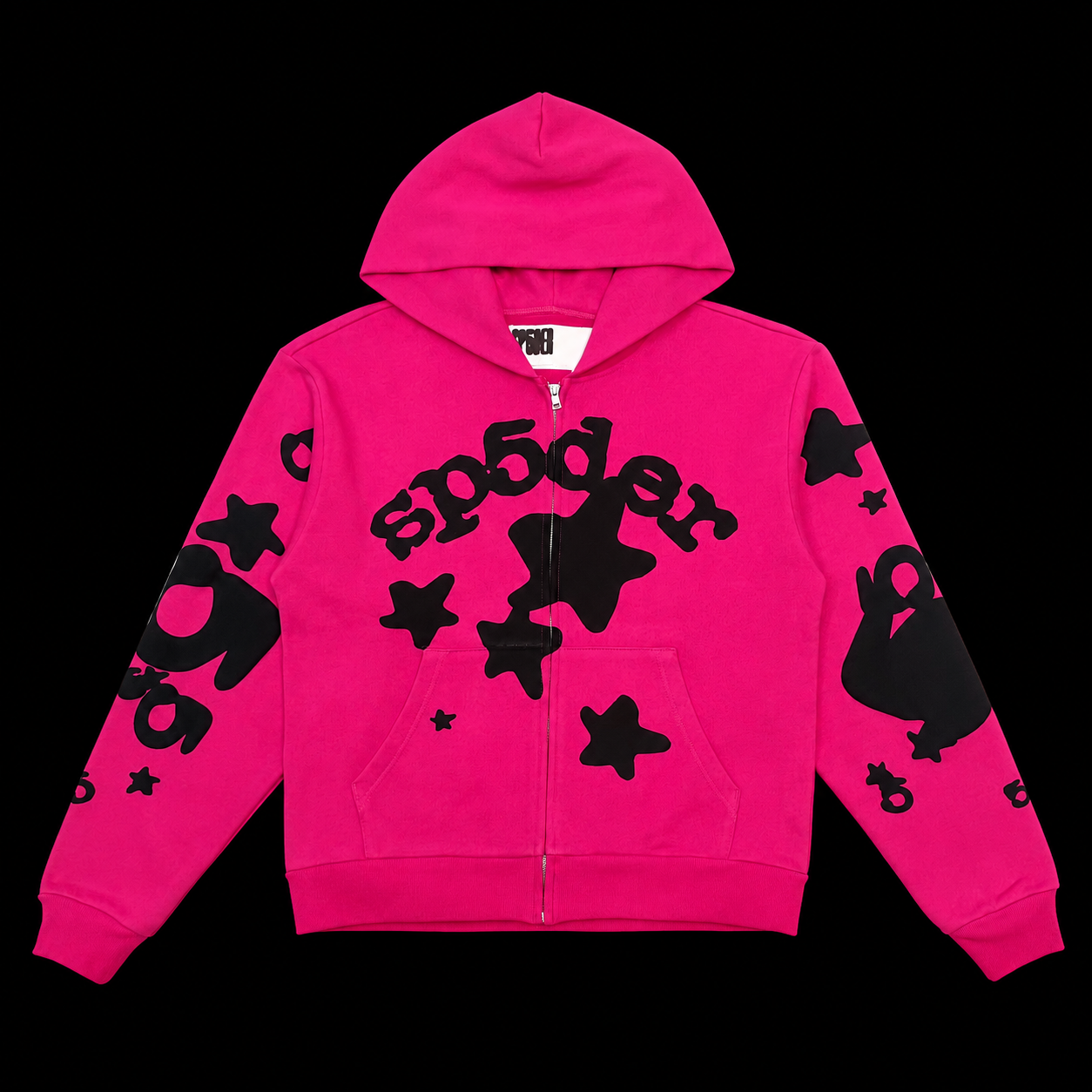 Sp5der Pink Hoodie