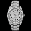 Moissanite Rolex Watch