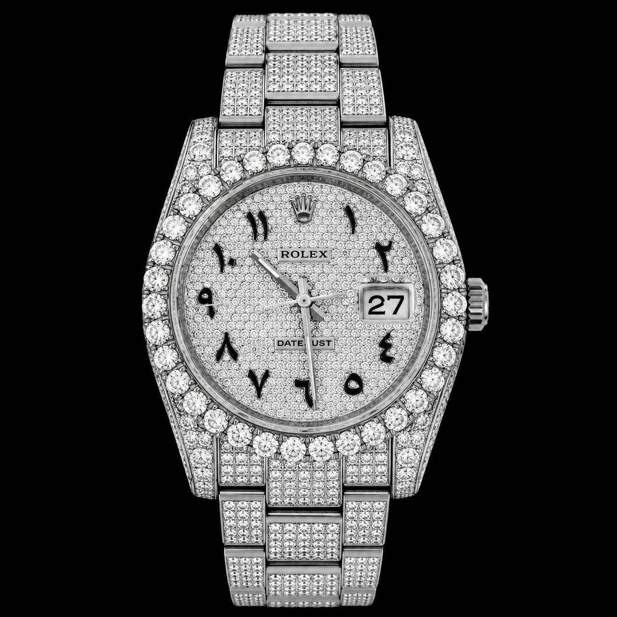 Moissanite Rolex Watch