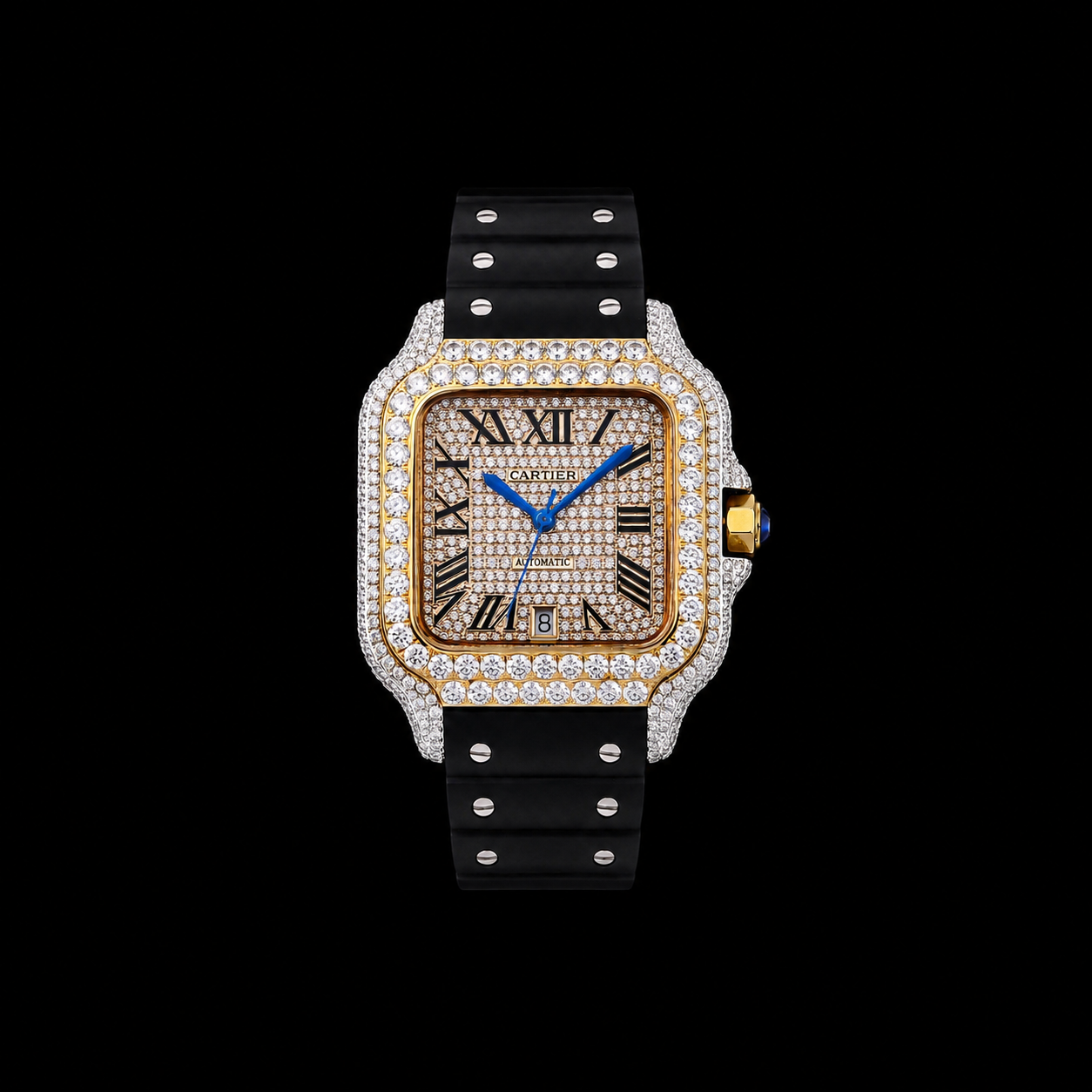 Moissanite Cartier Watch