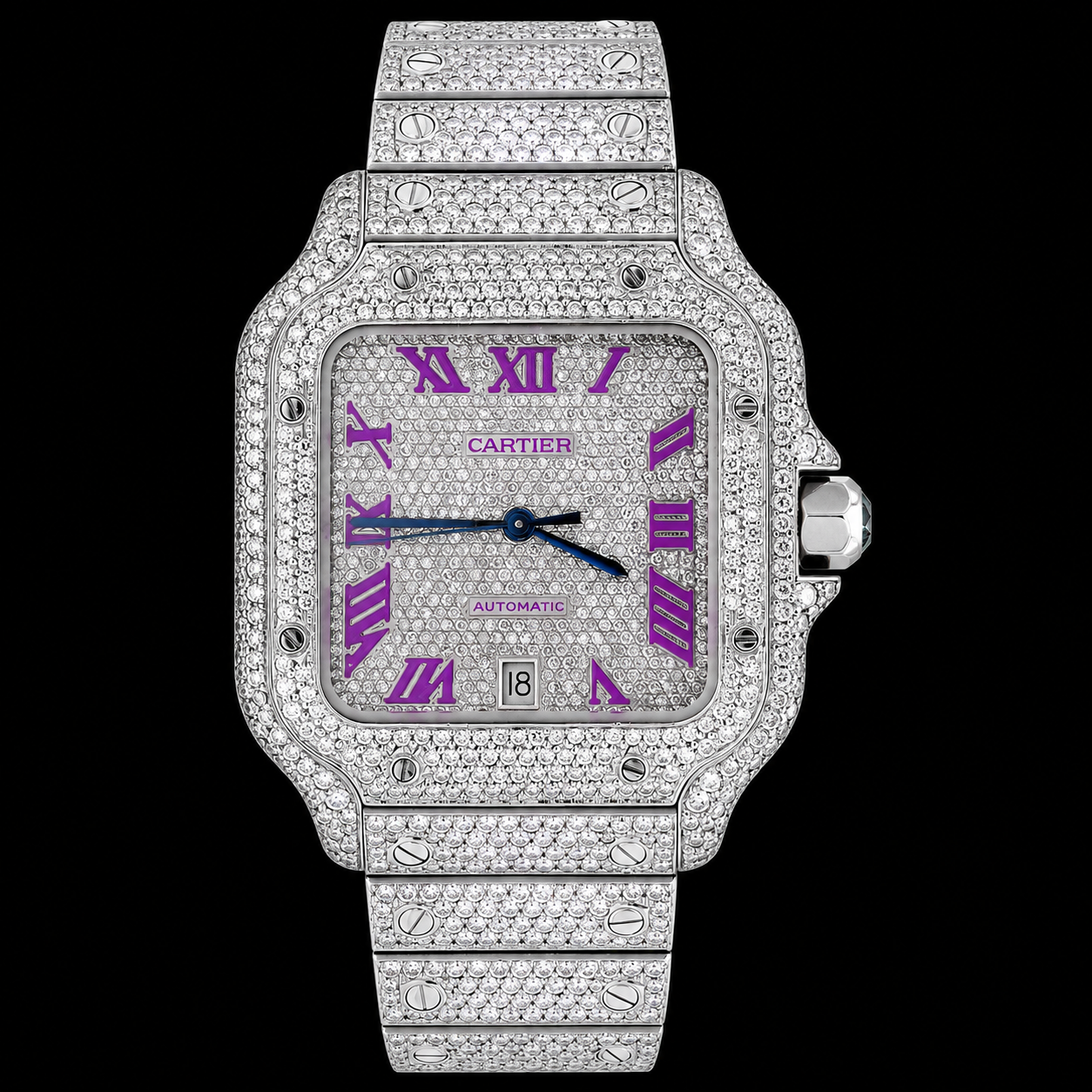 Moissanite Cartier Watch