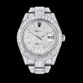 Moissanite Rolex Datejust Watch